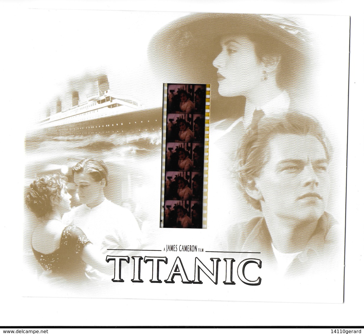 COFFRET PRESTIGE  VHS TITANIC (8 Photos -pellicule-clip Celine Dion) - Dramma