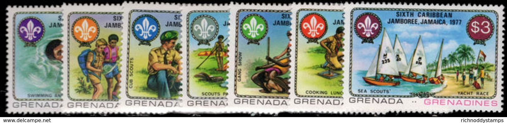 Grenada Grenadines 1977 Scout Jubilee Unmounted Mint. - Grenade (1974-...)