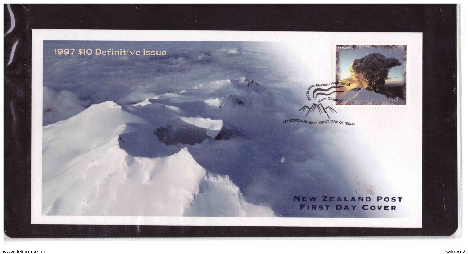 NZFDC207  -  WANGANUI  12.2.1997     /    FDC   Y.&T. Nr.   1511    ( A.C.S. CAT. Nr.  1377  ) - Vulcani