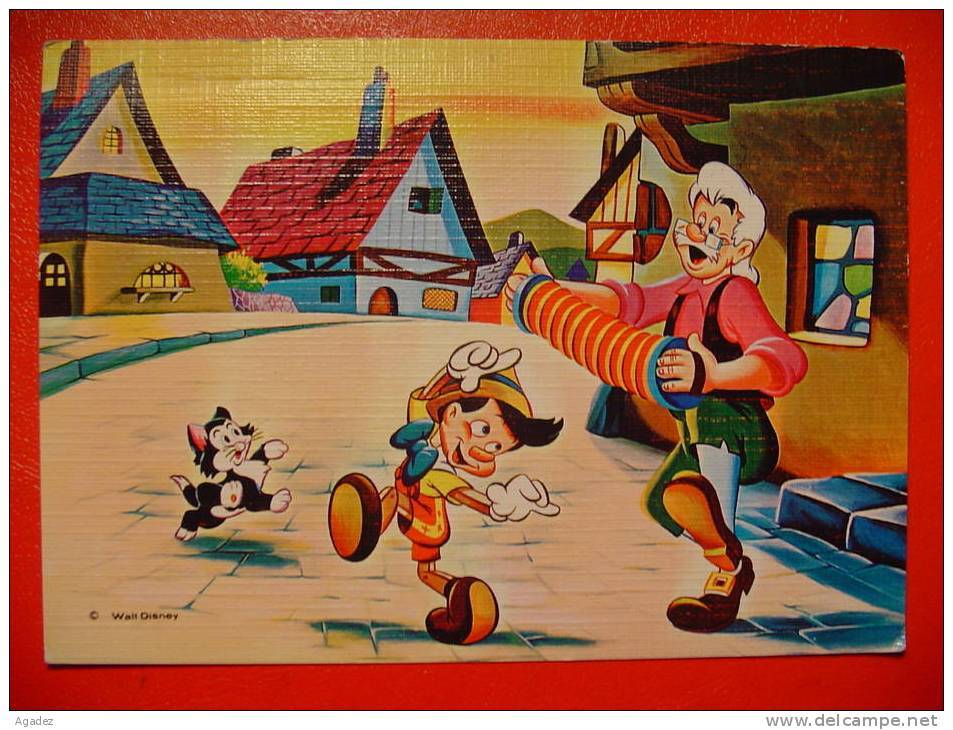 Walt Disney Pinocchio   Bon état Années 60 - Autres & Non Classés