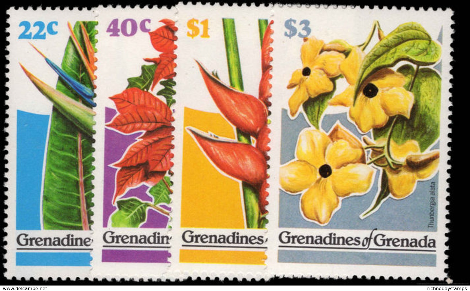 Grenada Grenadines 1979 Flowers Unmounted Mint. - Grenada (1974-...)
