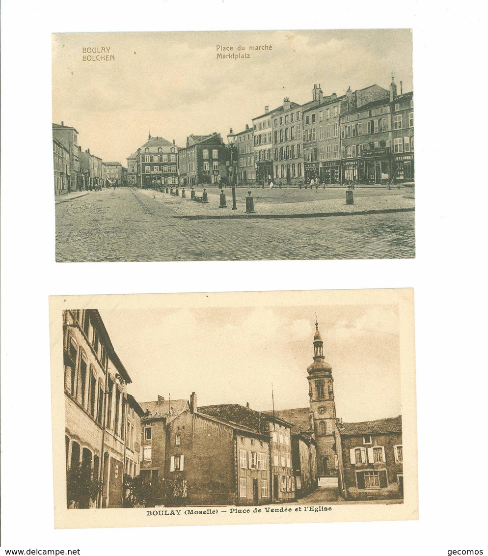 57 - BOULAY - Lot De 2 Cartes........ - Boulay Moselle