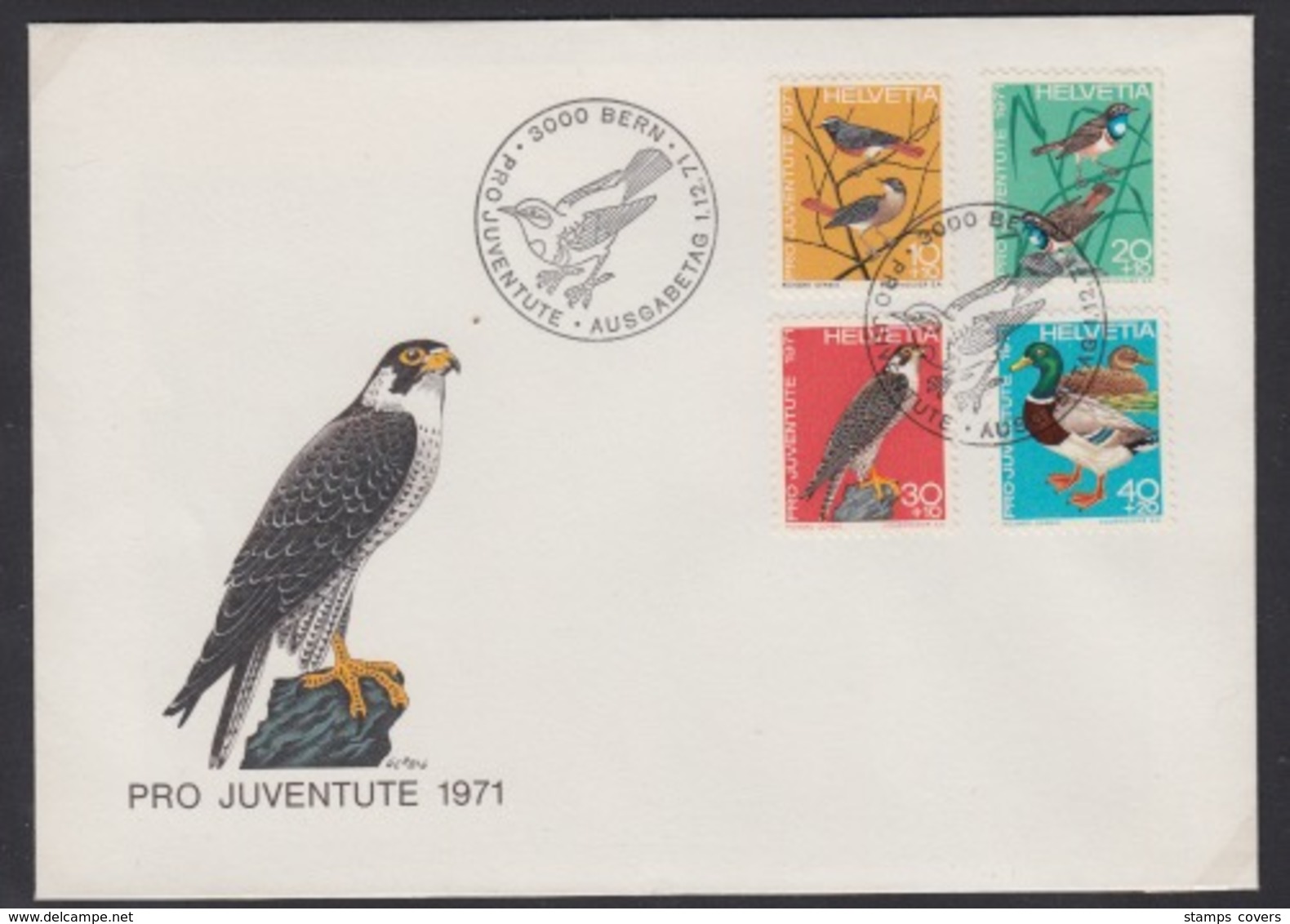 SUISSE FDC ZUMSTEIN 236/39 PRO JUVENTUTE - FDC