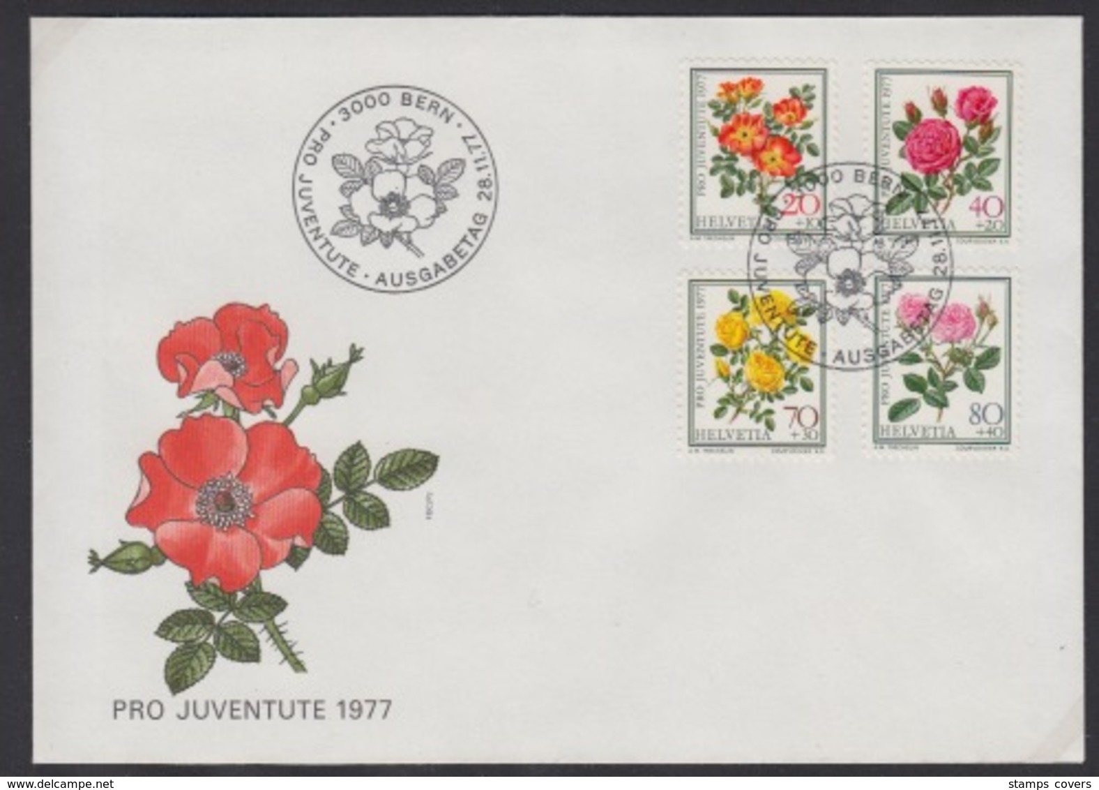 SUISSE FDC ZUMSTEIN 261/64 PRO JUVENTUTE - FDC