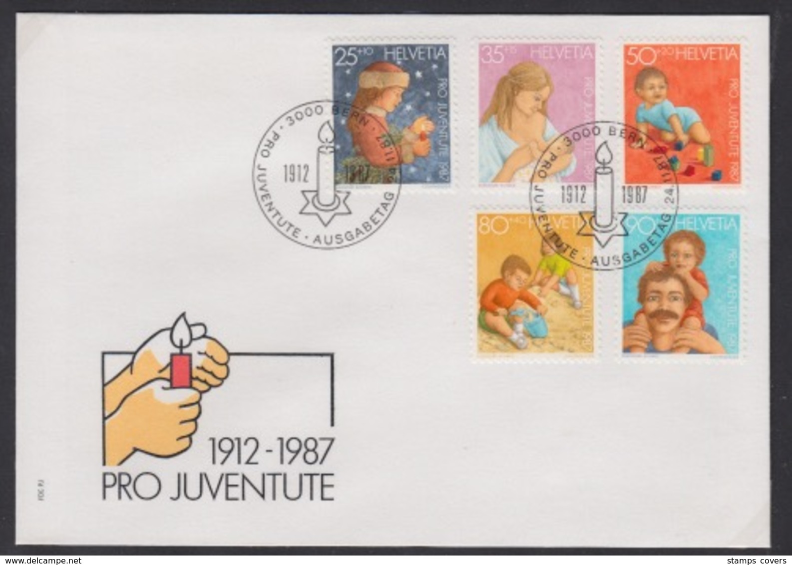 SUISSE FDC ZUMSTEIN 302/06 PRO JUVENTUTE - FDC