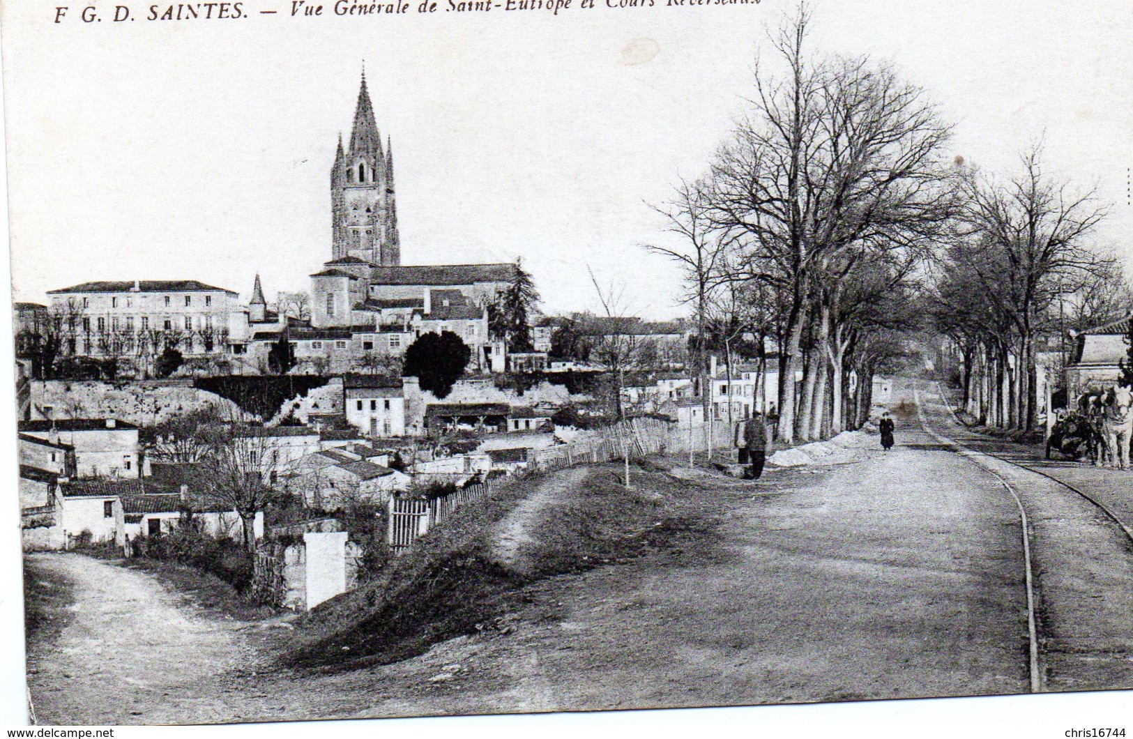 SAINTES  St Eutrope Et Cours Reverseaux - Saintes