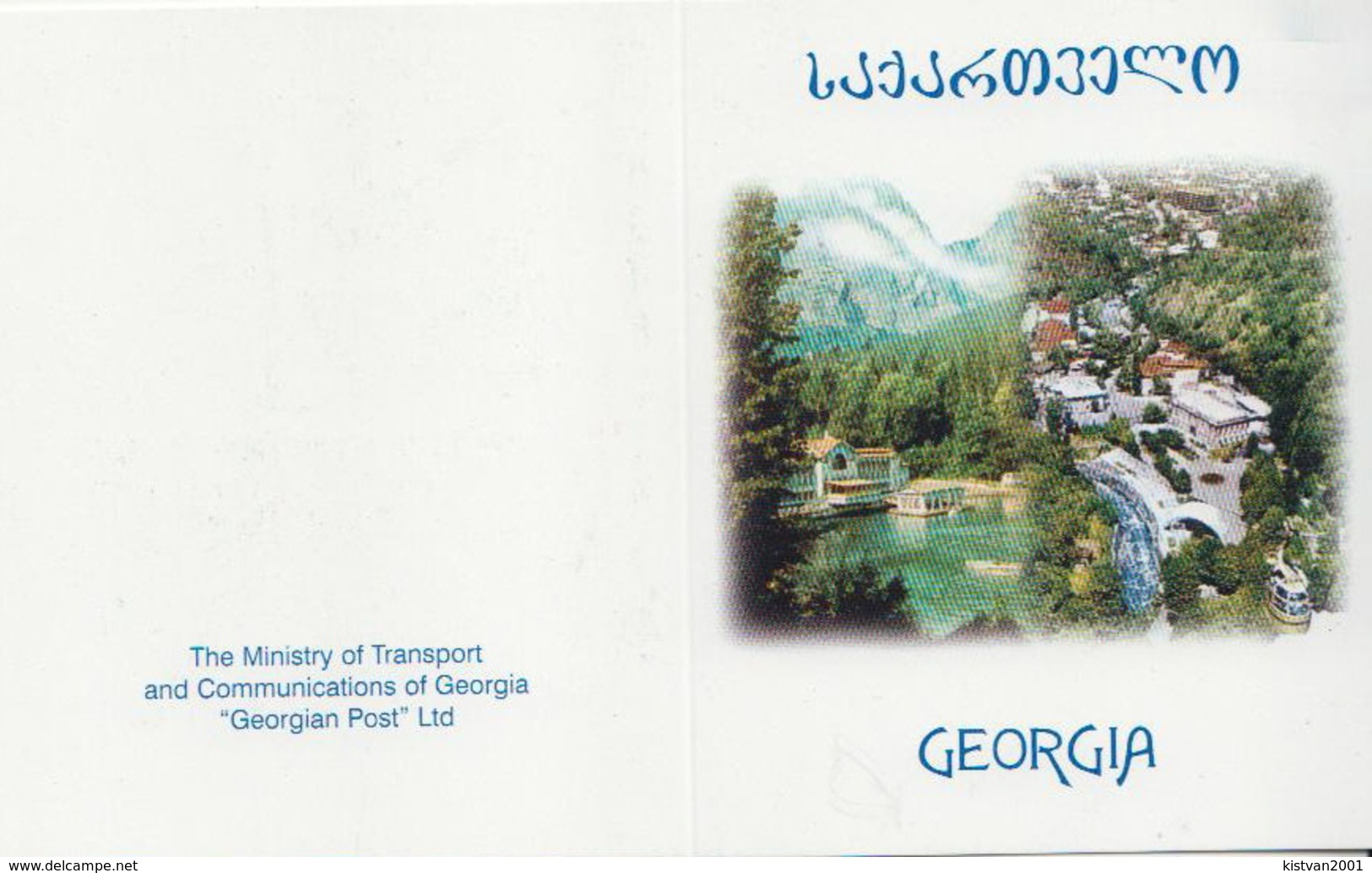 Georgia MNH Booklet - 2001