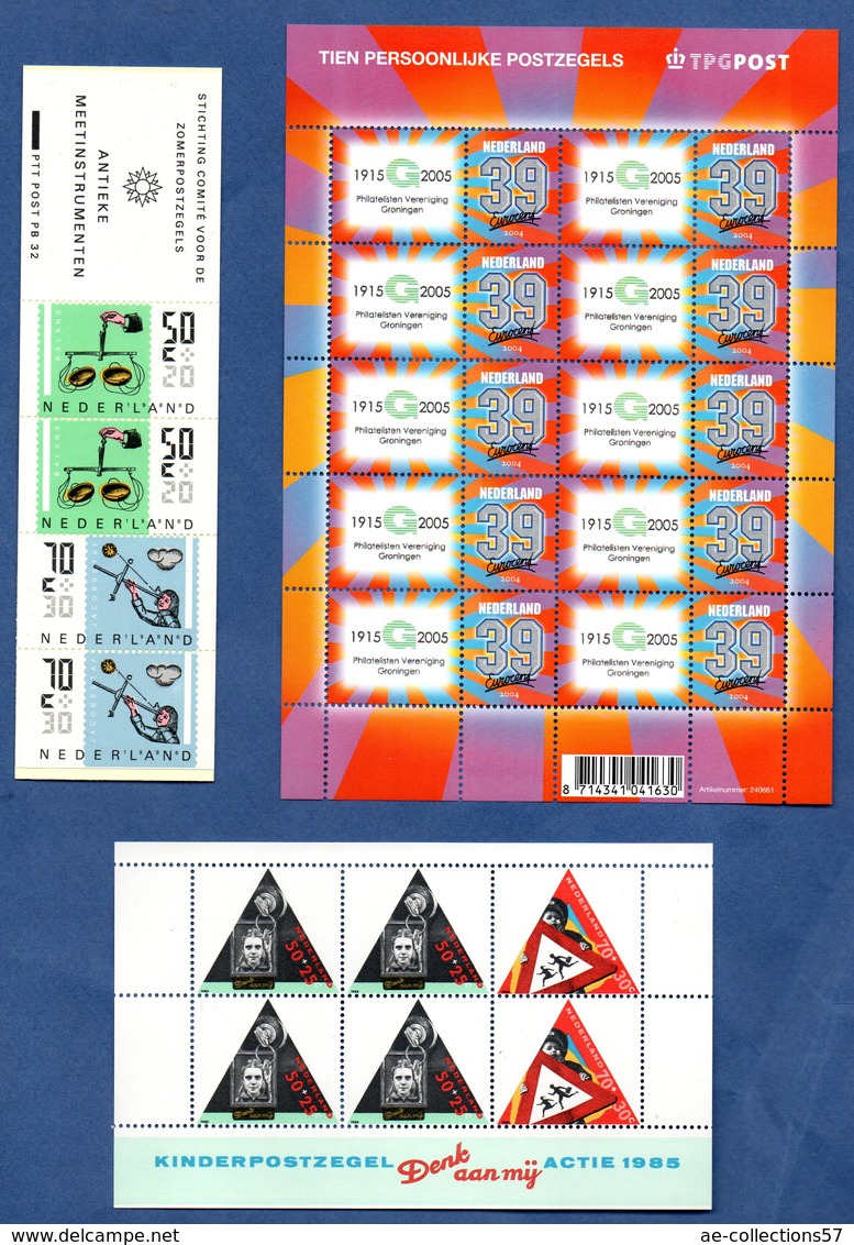 Pays Bas / Lot De Timbres / Etats Divers - Blocks & Sheetlets