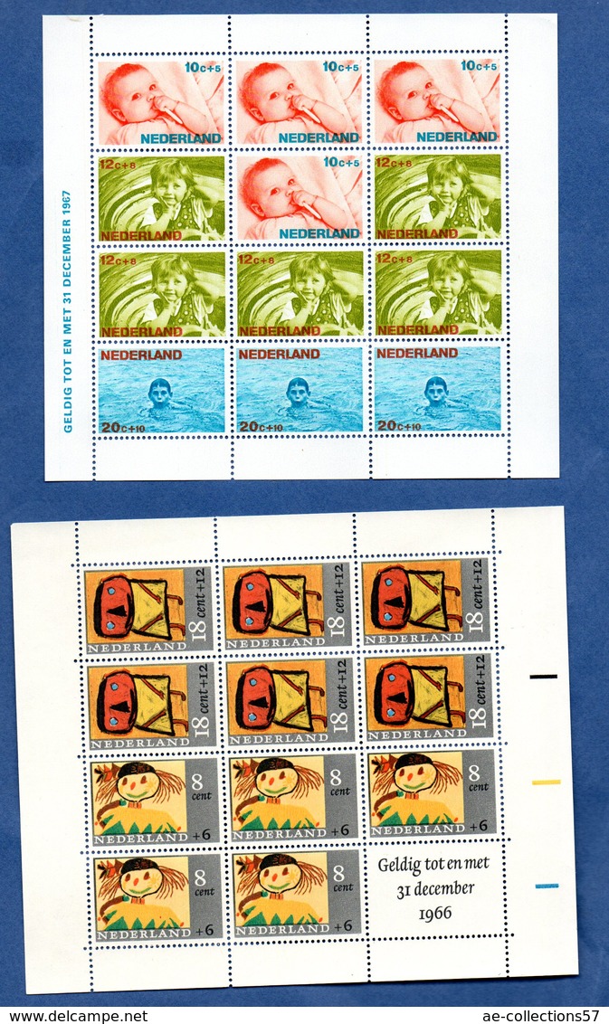 Pays Bas / Lot De Timbres / Etats Divers - Blocks & Sheetlets