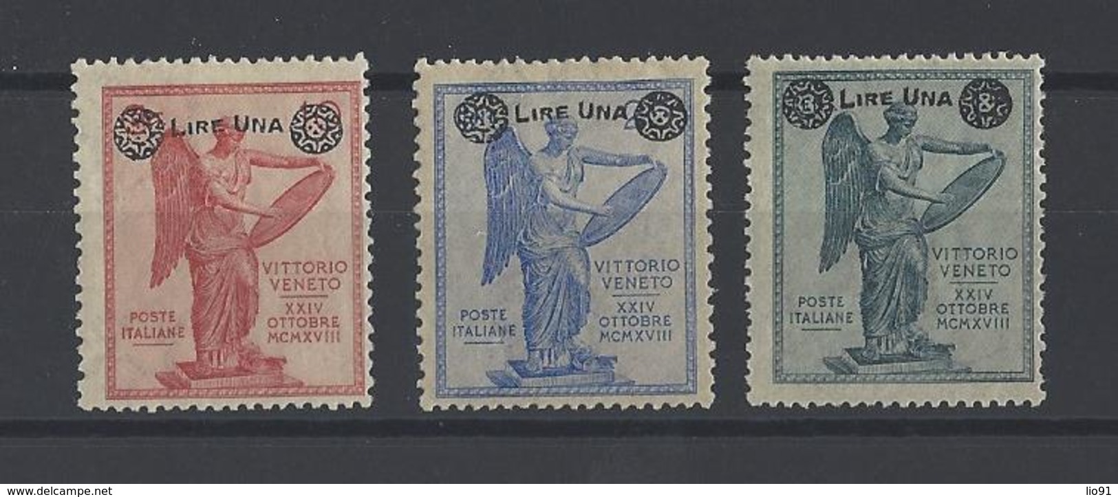 ITALIE. YT  N° 153-154-155  Neuf *  1924 - Neufs