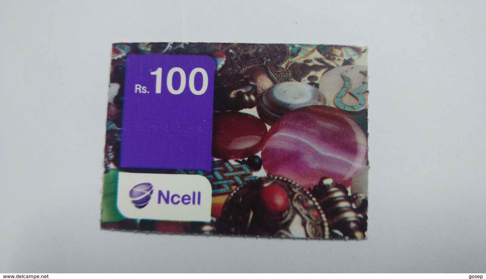 Nepal-NCELL-(rs.100)-(25)-(4976783620576)-()-used Card - Népal