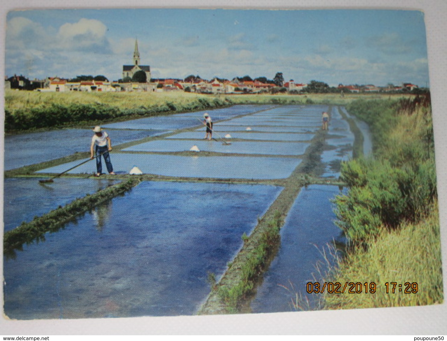 CP 44 Loire Atlantique BOURGNEUF En RETZ - Les Salines à Bourgneuf En Retz 1970 - Bourgneuf-en-Retz