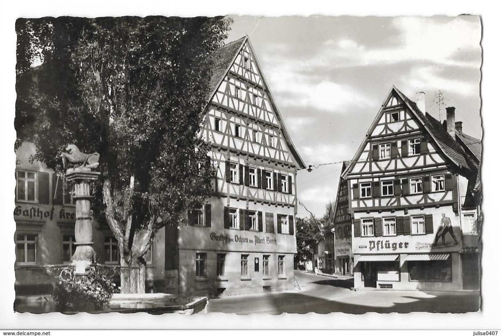 MUNSINGEN (Allemagne) Place Vieilles Maisons - Münsingen