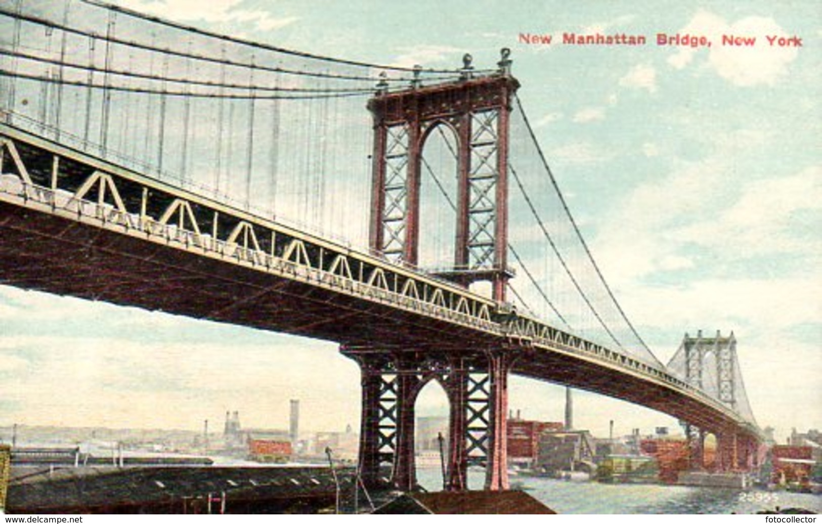 USA : New York New Manhattan Bridge - Manhattan