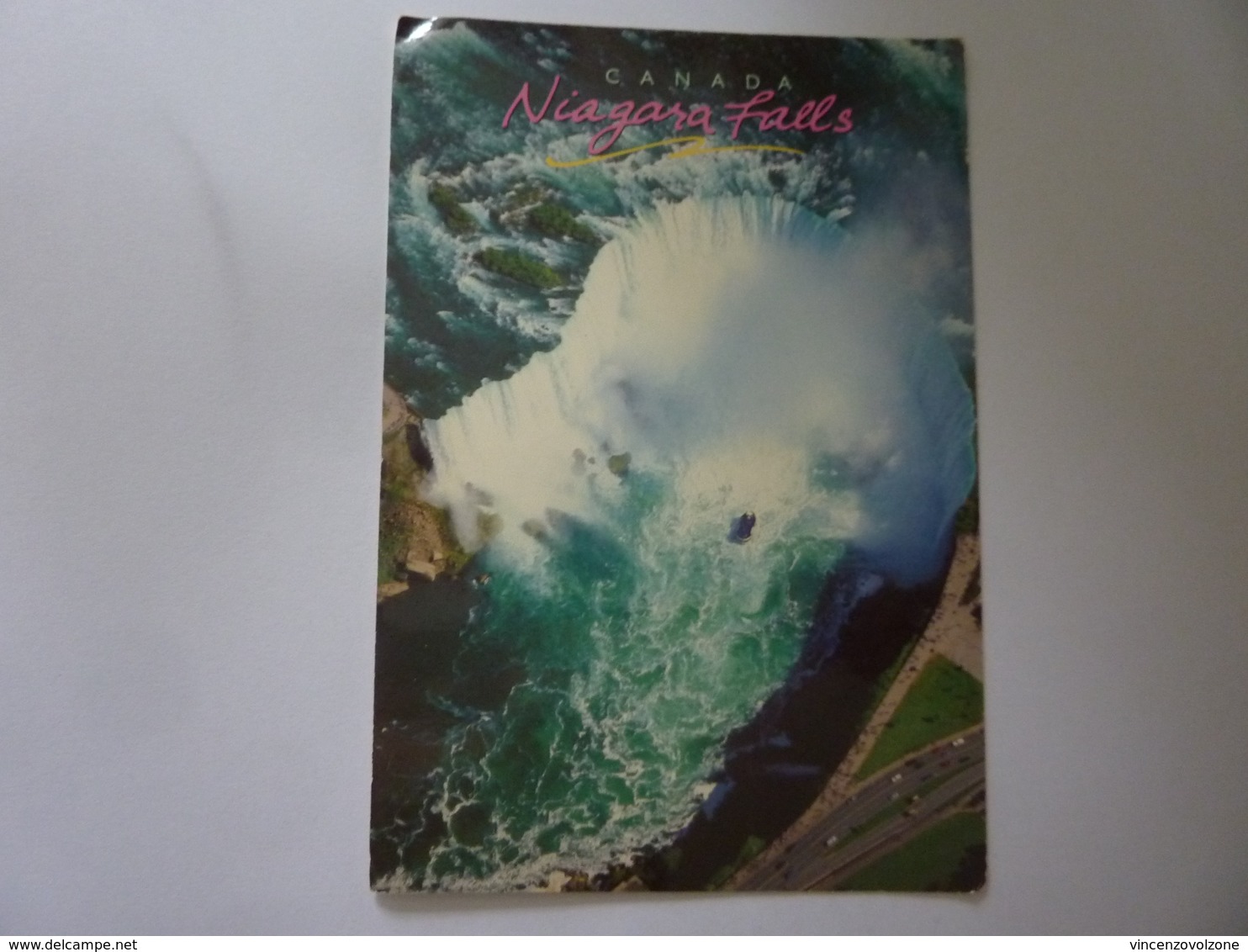 Cartolina Viaggiata "NIAGARA FALLS" 2001 - Cartoline Moderne
