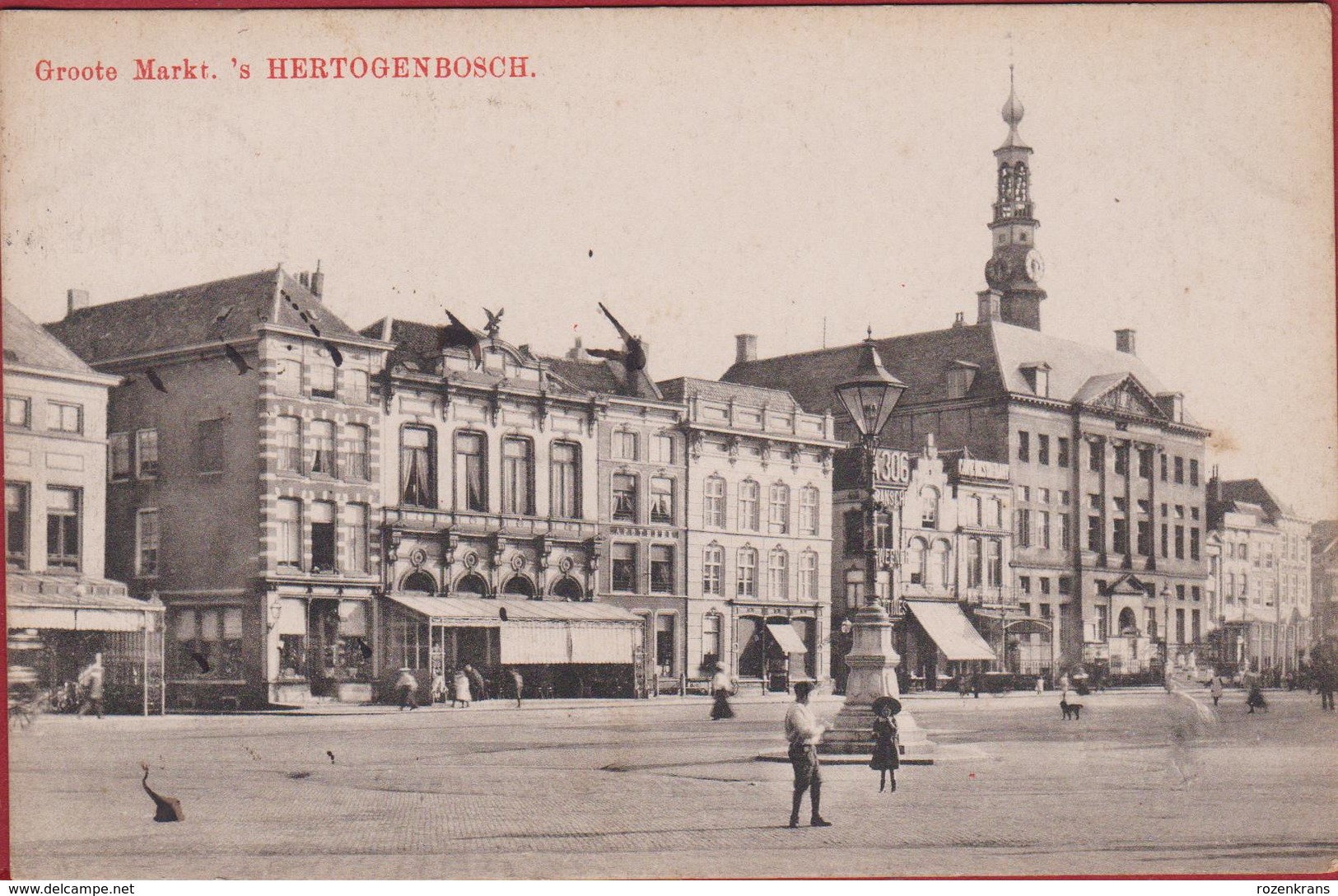 Groote Markt Grote 'S Hertogenbosch Den Bosch ZELDZAAM - 's-Hertogenbosch