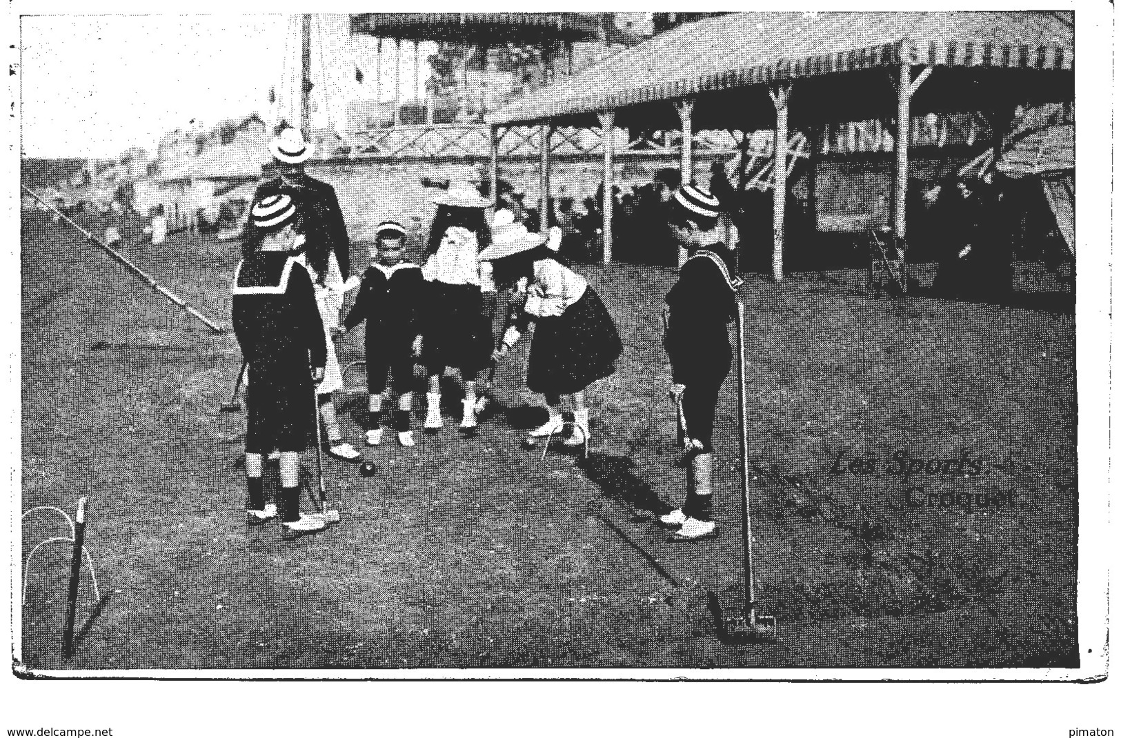 Les Sports - Joueurs De Criquet Sur La Plage - Altri & Non Classificati