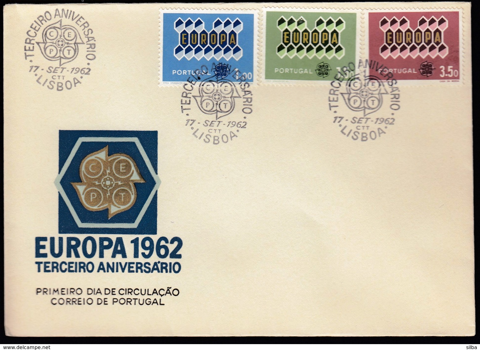 Portugal 1962 / Europa CEPT / FDC - 1962