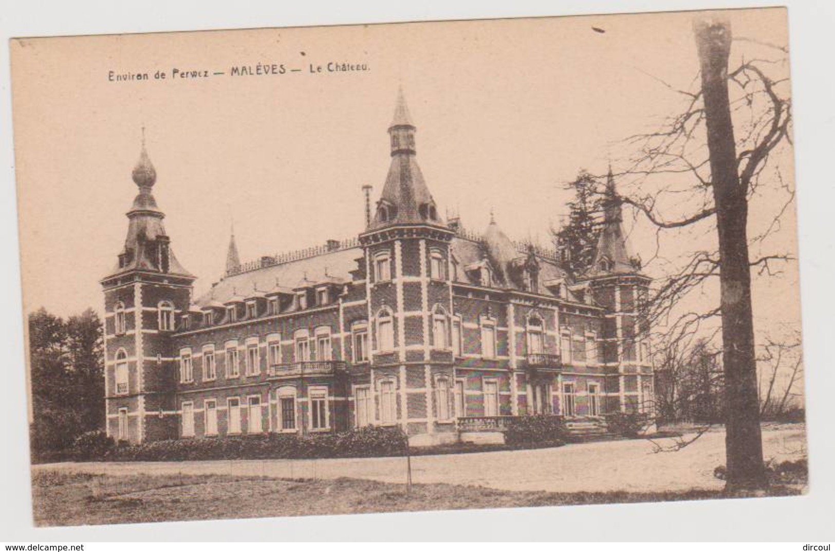 40197  Environ  De  Perwez  -  Malèves  Château - Perwez