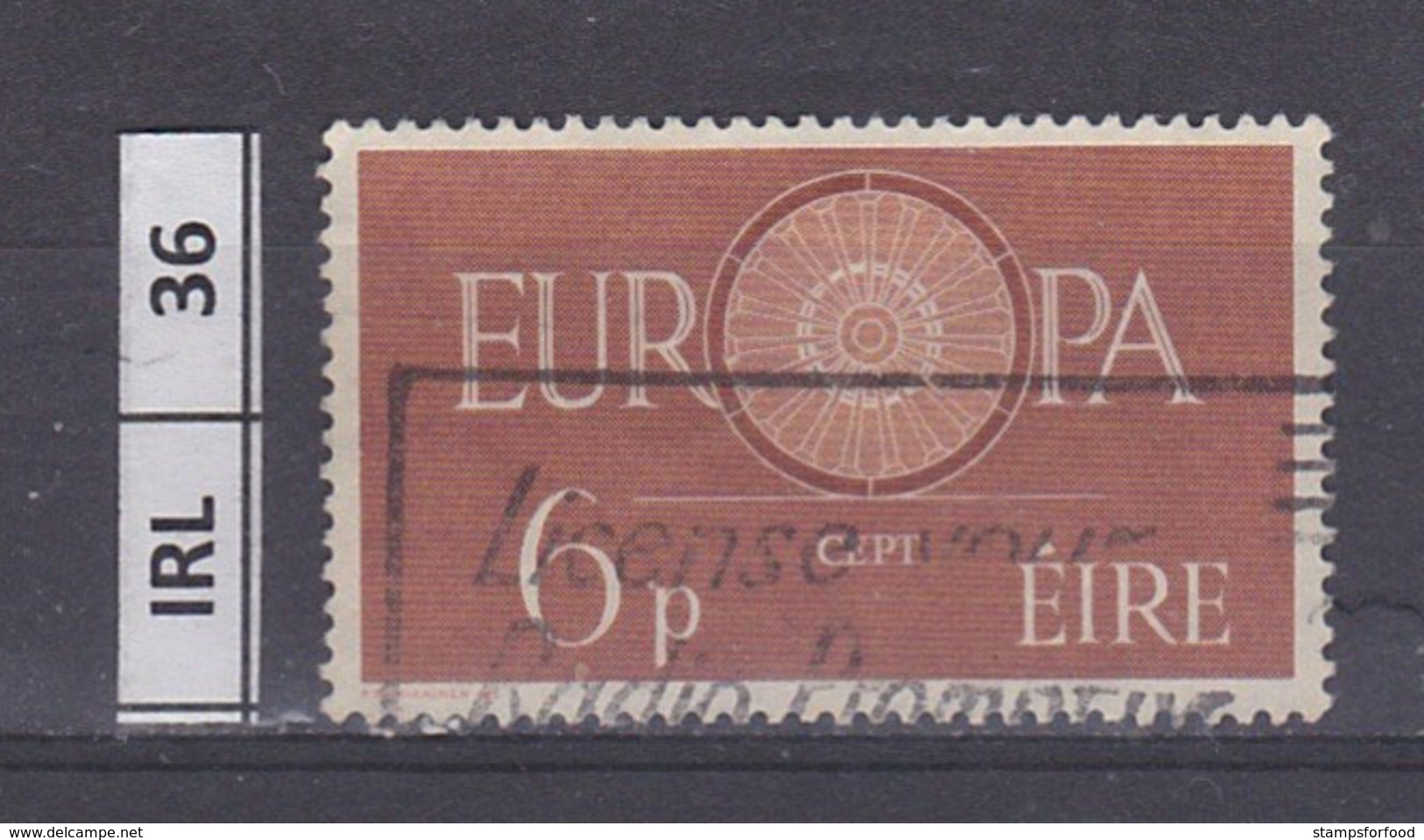 IRLANDA   1960	Europa 6 Usato - Usati