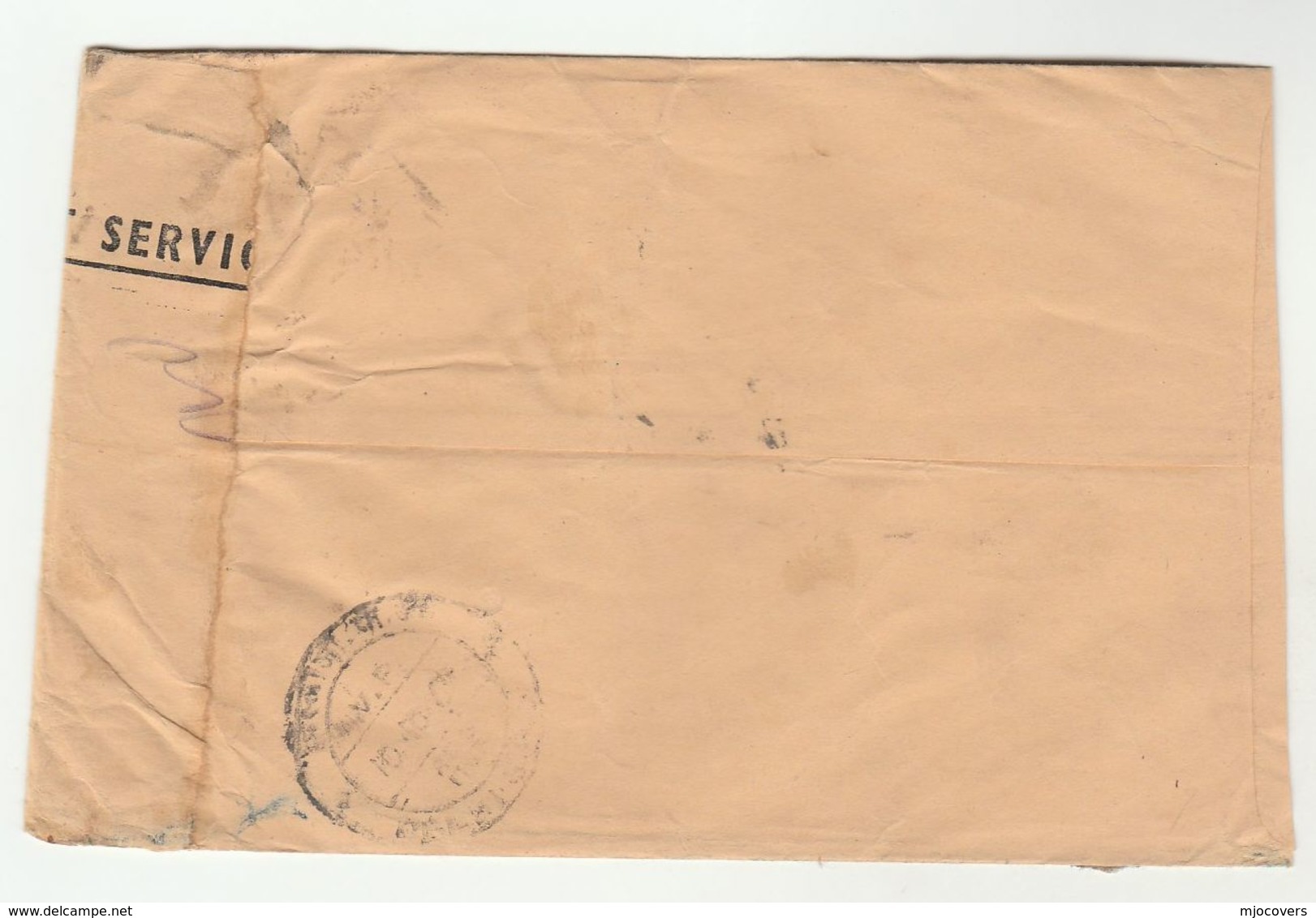 1969 Registered FPO 633 INDIA FORCES To NORTHERN RAILWAY  Cover Train Stamps Military - Covers & Documents