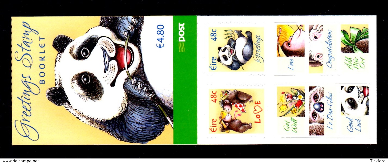 IRLANDE 2004 - CARNET Yvert C1568 - NEUF** MNH - Timbres De Voeux, Greetings - Carnets