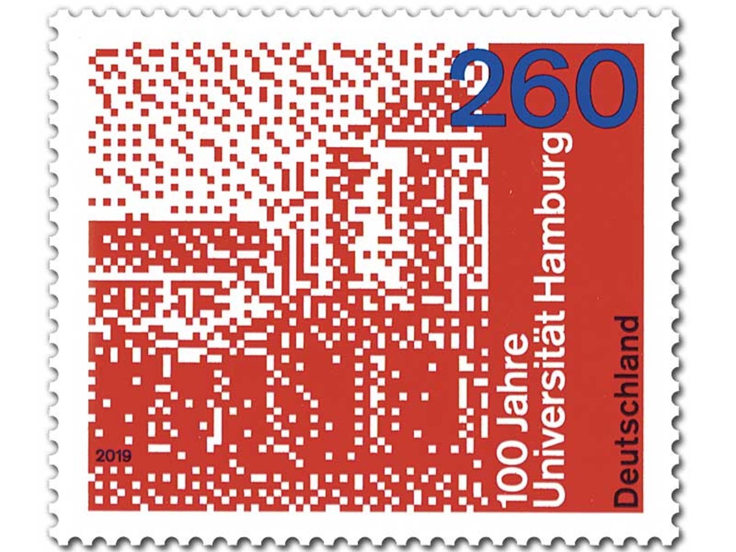 Z07 Germany BRD 2019 Mi 3449 Universität Hamburg University MNH ** Postfrisch - Ungebraucht