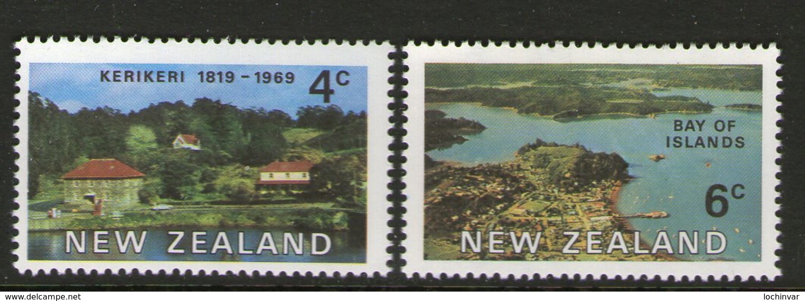 NEW ZEALAND, 1969 EARLY SETTLEMENTS 2 MNH - Unused Stamps