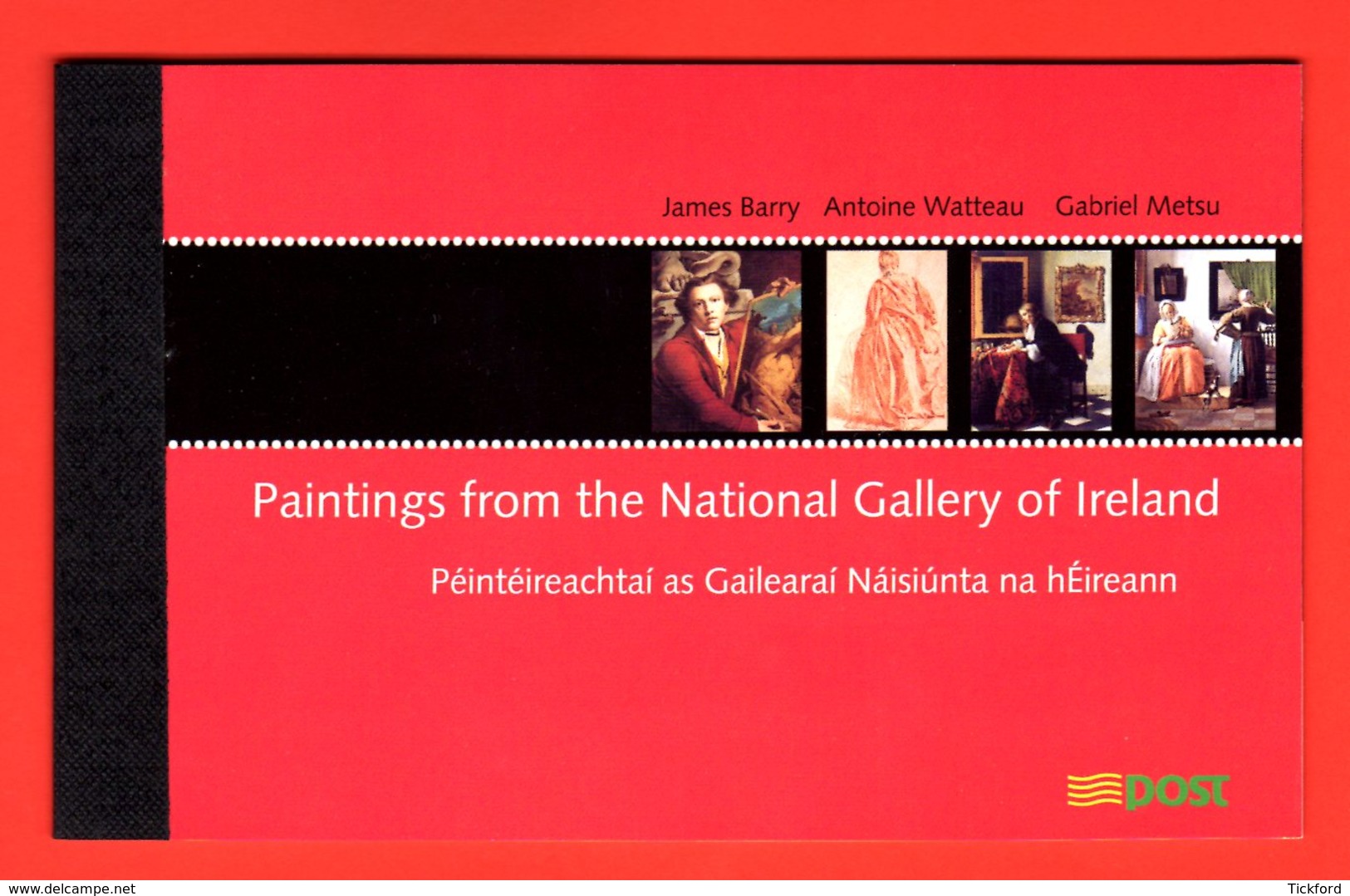 IRLANDE 2003 - CARNET DE PRESTIGE YT C1532 - NEUF** MNH - National Gallery D'Irlande (II) - Cuadernillos