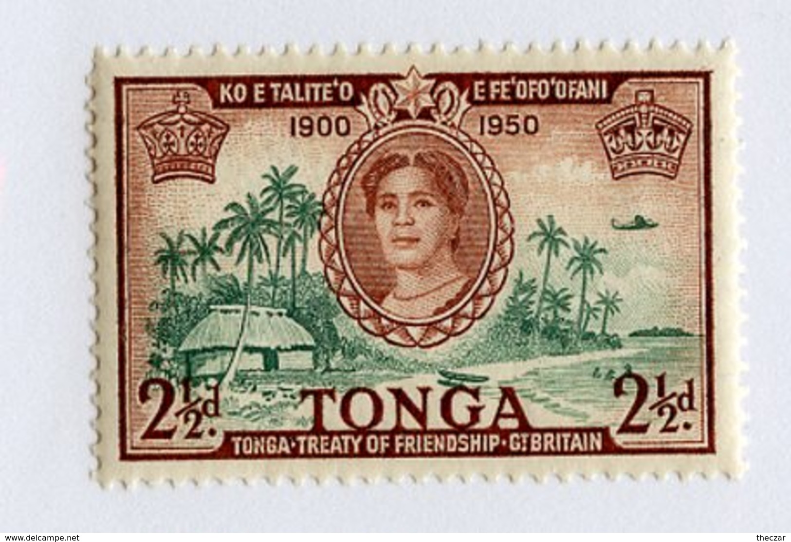 W-13139 Tonga 1951 Sc.#96**mnh Offers Welcome! - Tonga (...-1970)