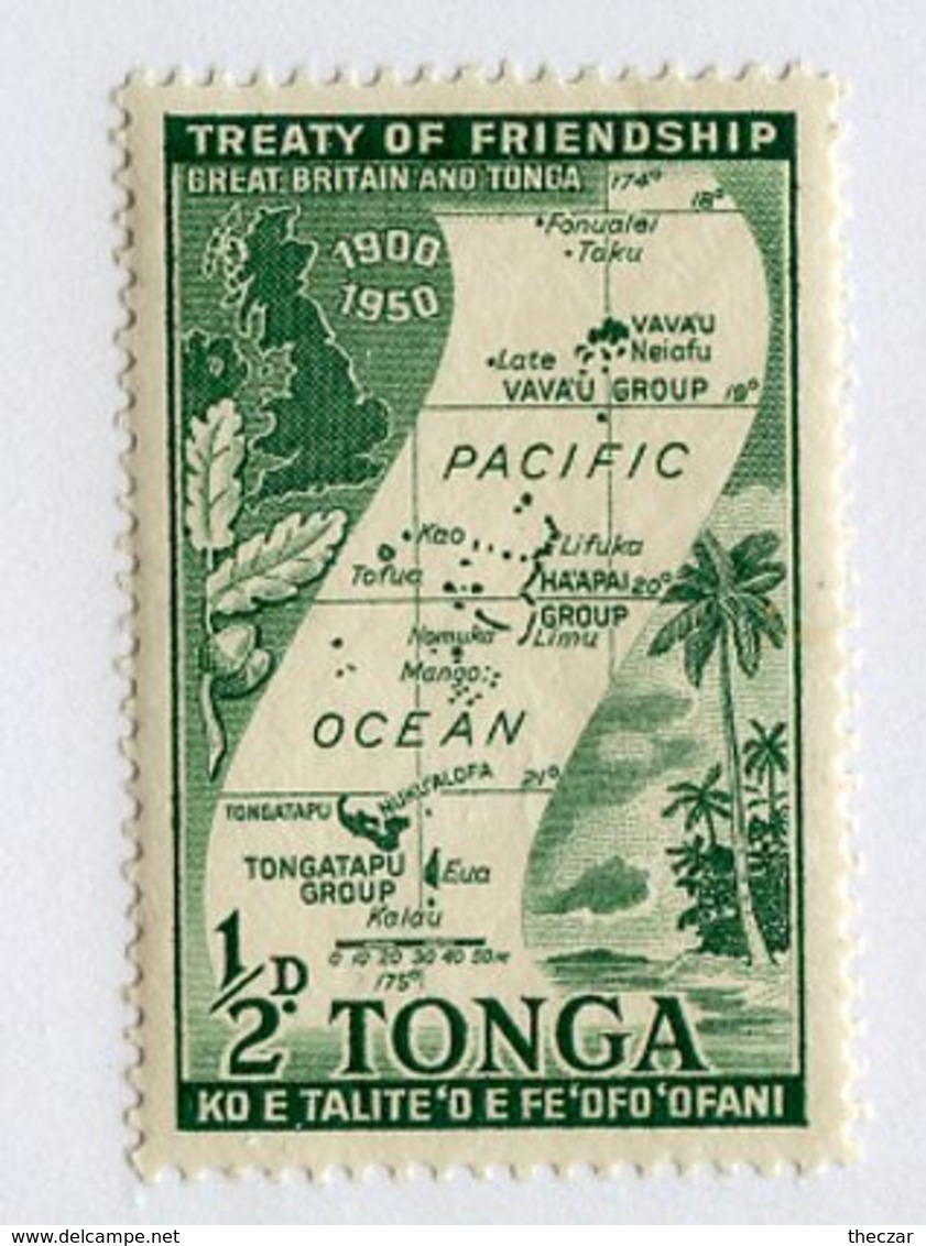 W-13141 Tonga 1951 Sc.#94**mnh Offers Welcome! - Tonga (...-1970)