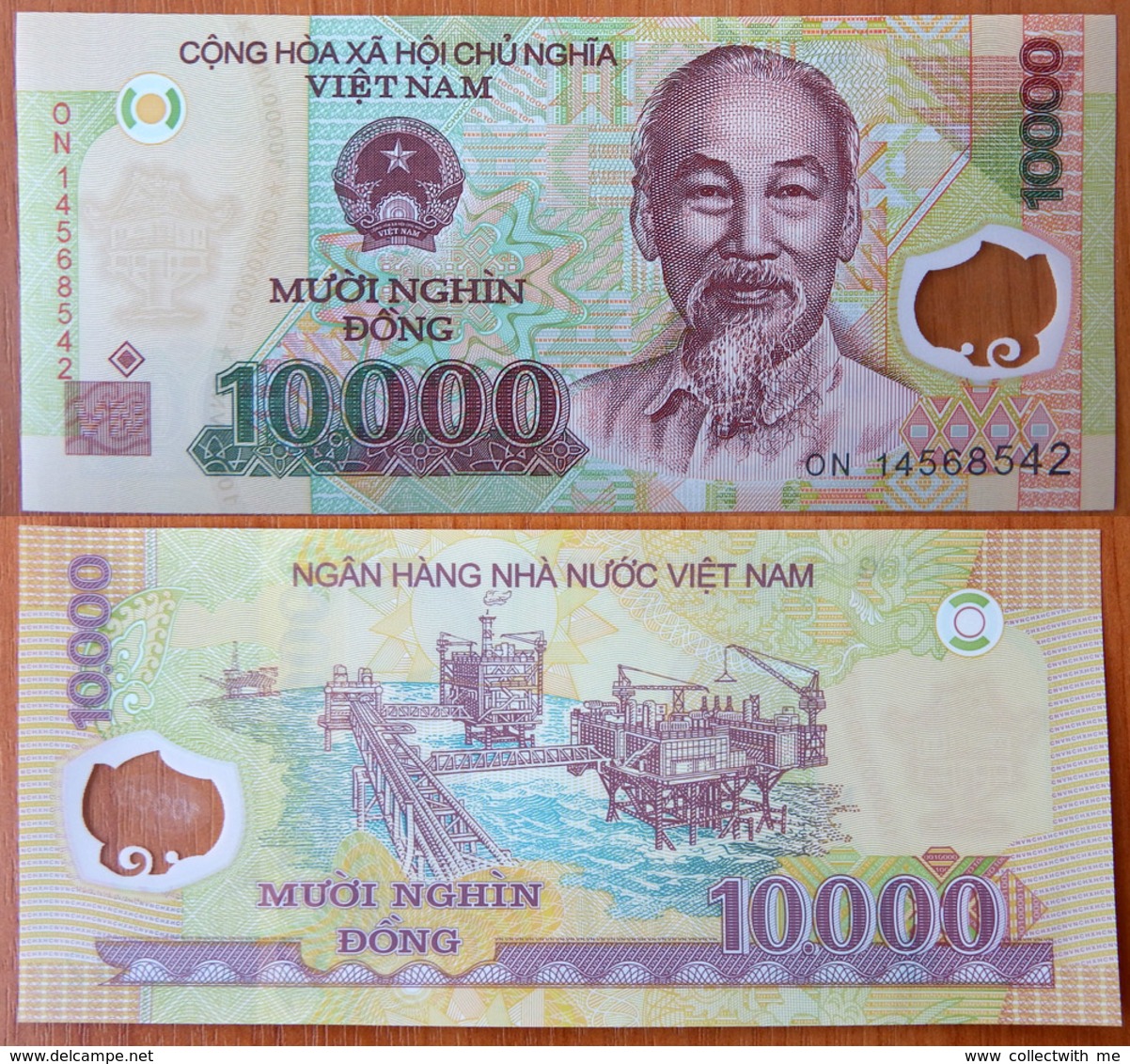 Vietnam 10000 Dong 2014 UNC - Vietnam