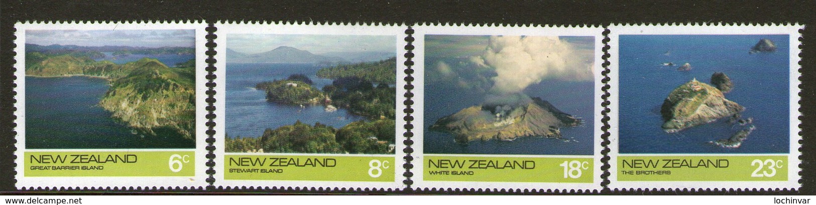 NEW ZEALAND, 1974 OFFSHORE ISLANDS 4 MNH - Unused Stamps