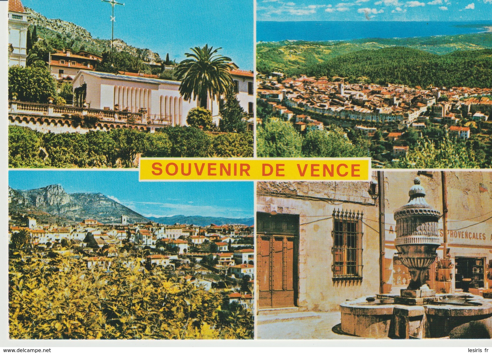 CP - PHOTO - SOUVENIR DE VENCE - 4 VUES - 88/162 - S. E. P. T. - Vence