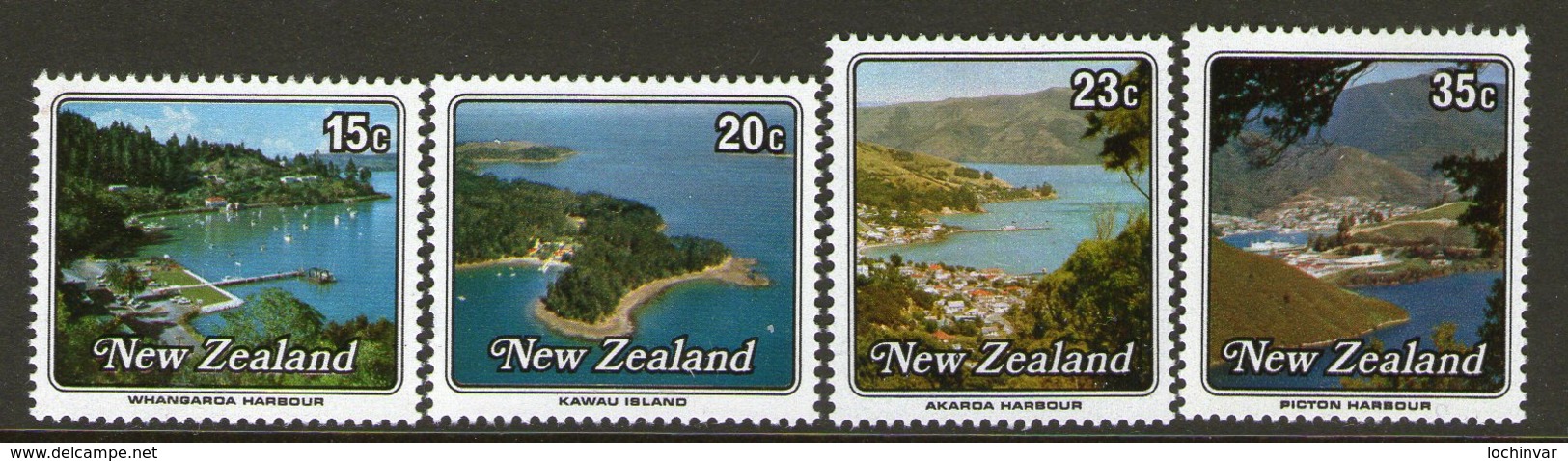 NEW ZEALAND, 1979 SMALL HARBOURS 4 MNH - Unused Stamps