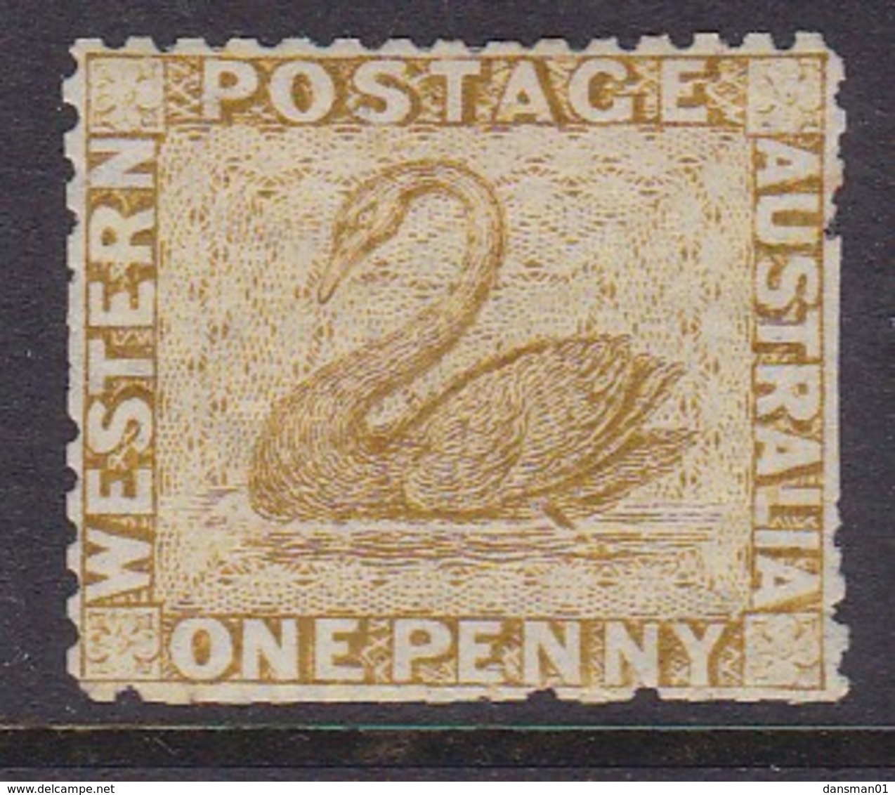 Western Australia 1864 P.12.5 SG 52 Mint Hinged - Ungebraucht