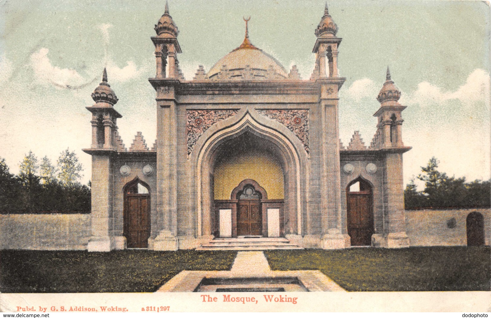 R099378 The Mosque. Woking. G. S. Addison. 1905 - Monde