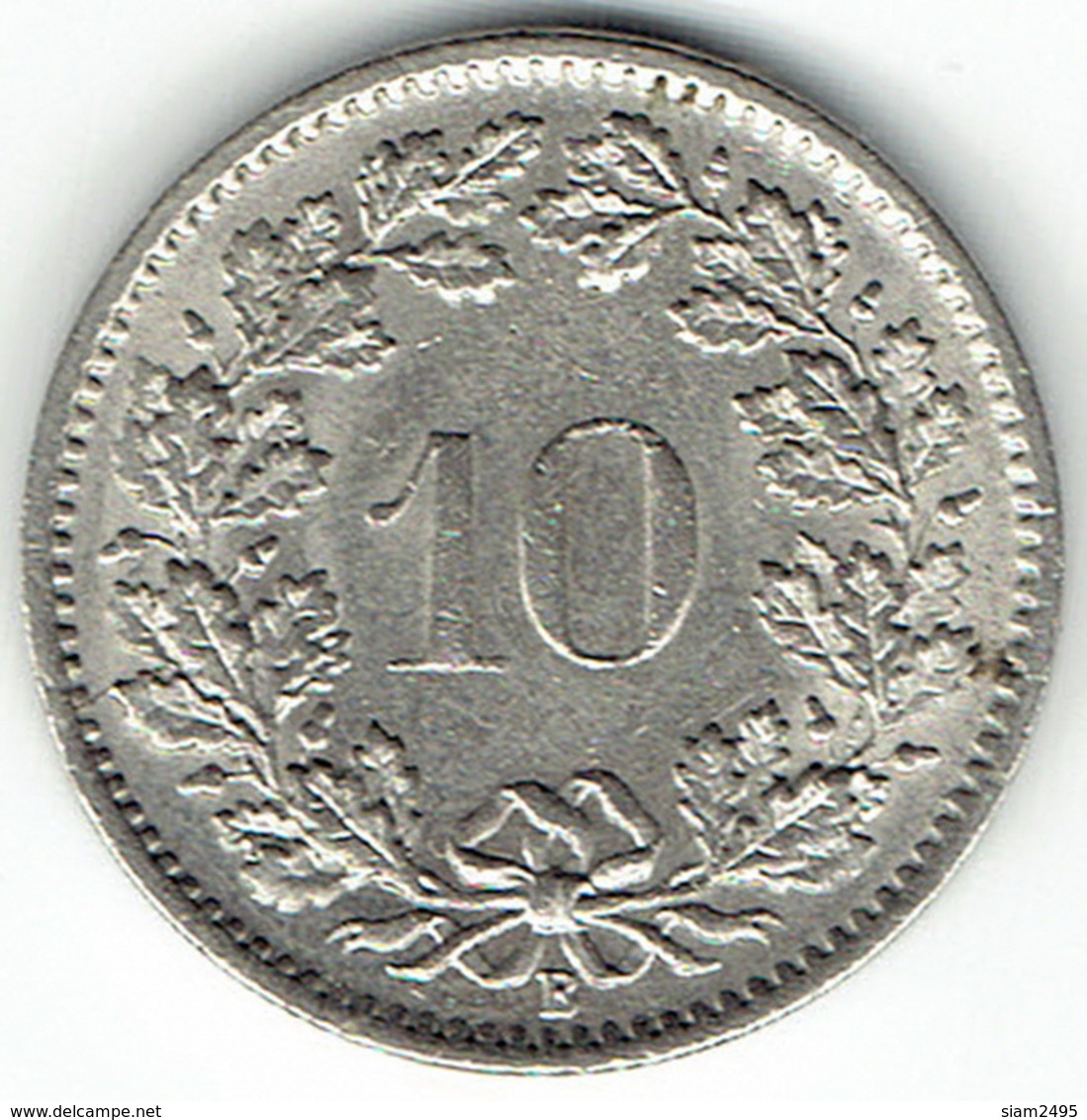 Switzerland, 10 Rappen 1969 B - Andere & Zonder Classificatie