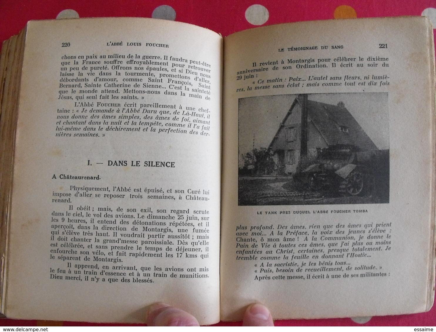 L'abbé Louis Foucher, Témoin Et Martyr De La Charité. Vicaire De Montargis 1910-1944. L'éclaireur 1951 - War 1939-45