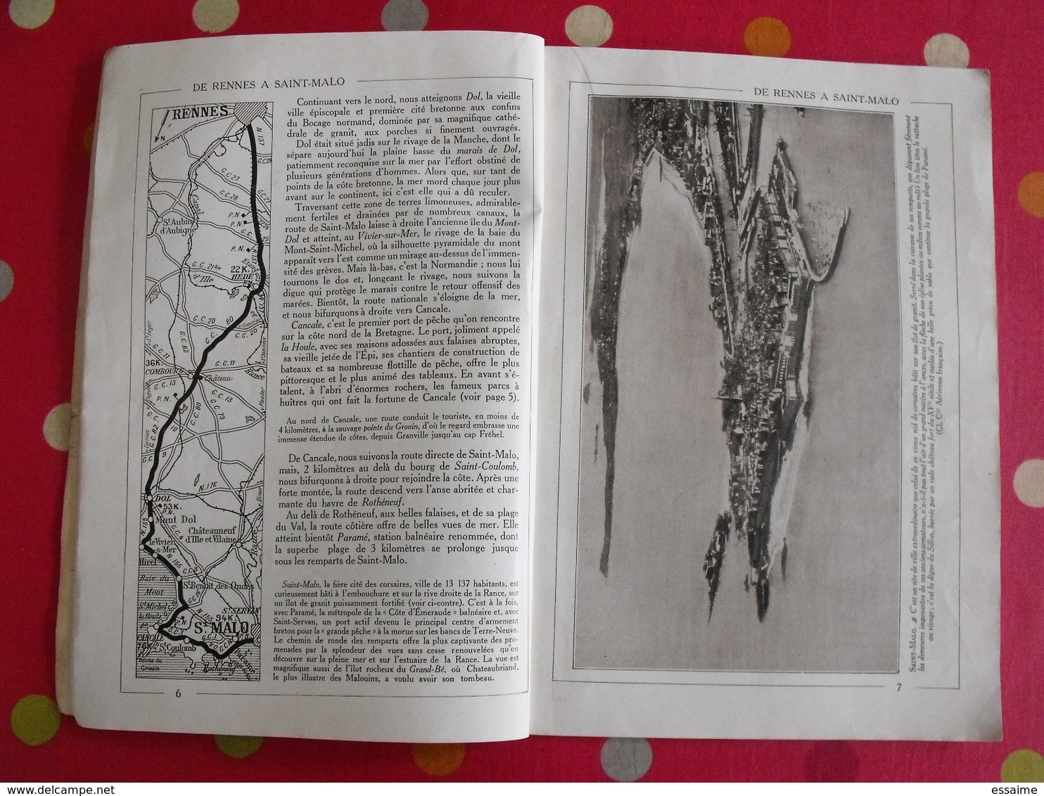 Les Routes De Bretagne. Hachette 1930. Bien Illustré De Photos - Bretagne