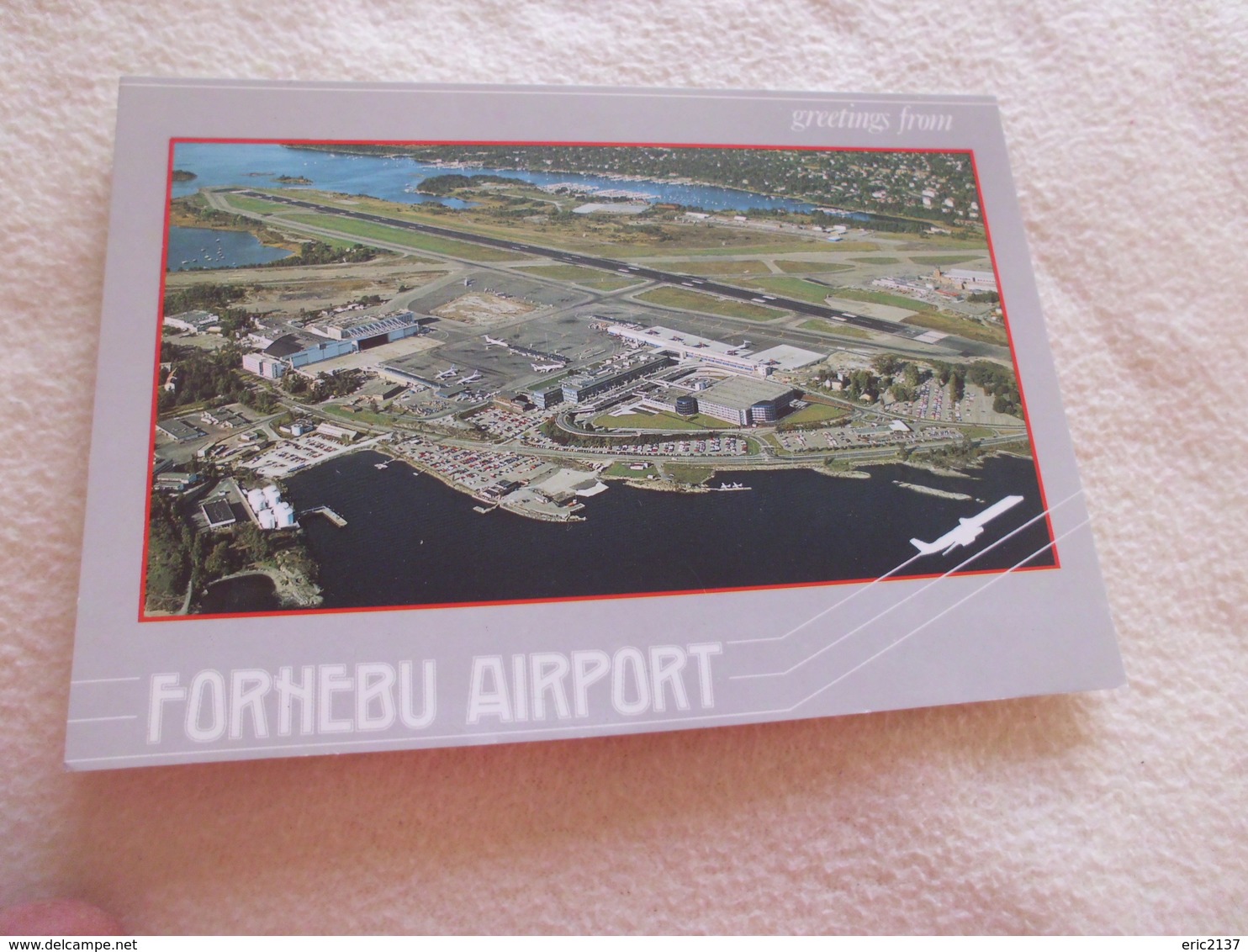 AEROPORT DE FORNEBU .OSLO ..NORVEGE - Aérodromes