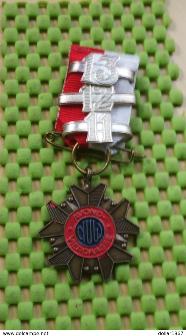 Medaille / Medal - Medaille - Avondvierdaagse 10 Maal -11-12-13 # 14-5-1987 - The Netherlands - Andere & Zonder Classificatie