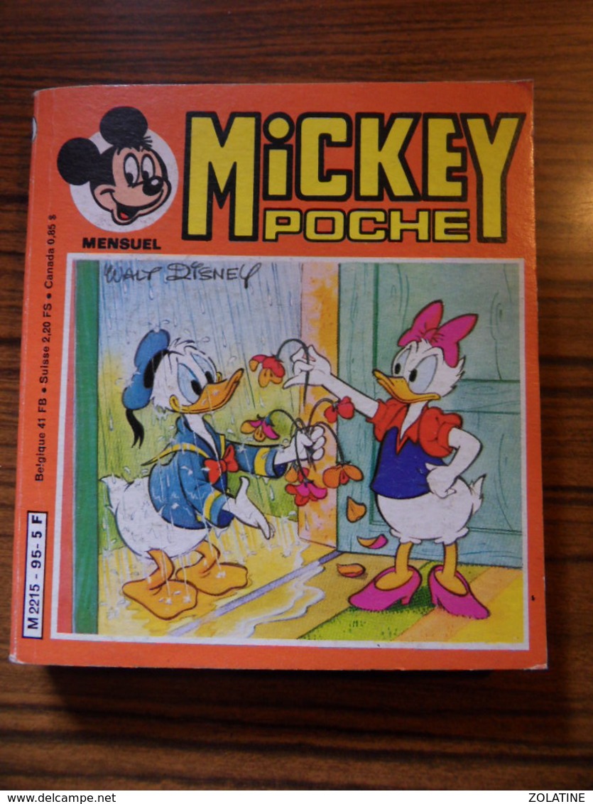 MICKEY POCHE N° 95 DE MARS 1982 - Autres & Non Classés