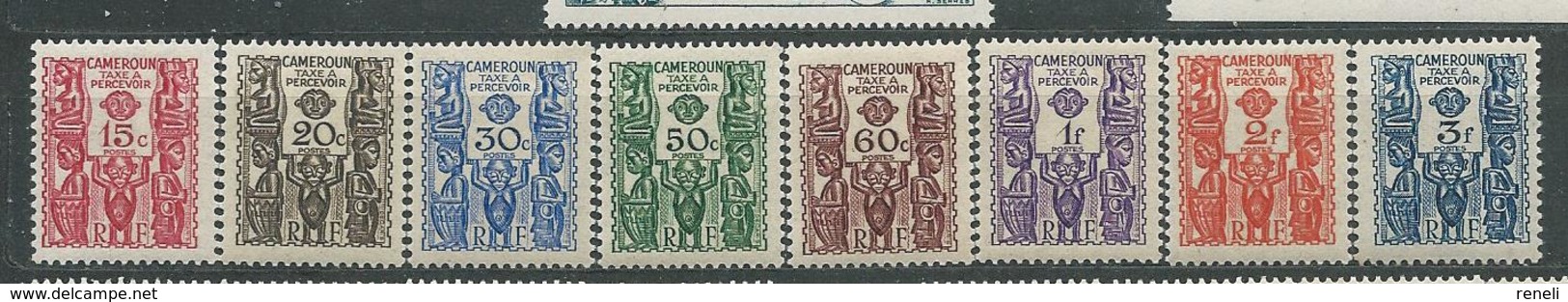 CAMEROUN  TAXE   N°  15/23  **  GT  TB  1 - Unused Stamps