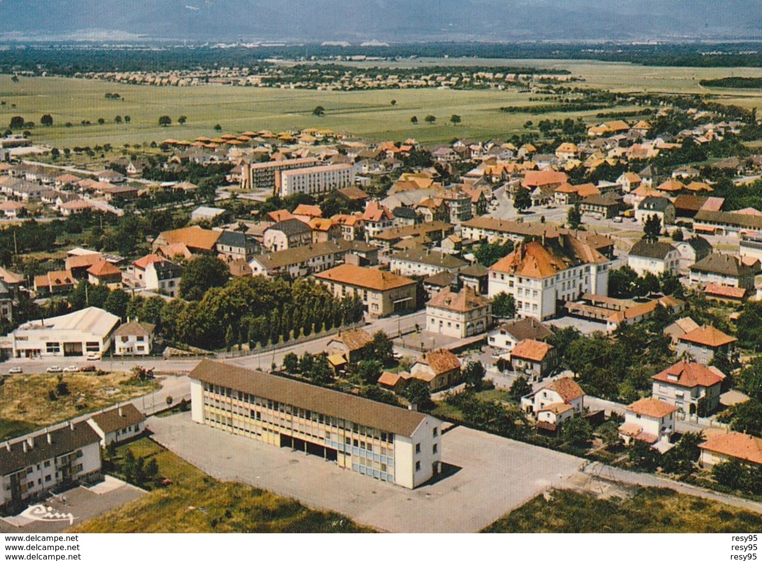 68-WITTENHEIM- LES ECOLES -AU FOND LA MINE DE FELDKIRCH-PULVERSHEIM- - Wittenheim