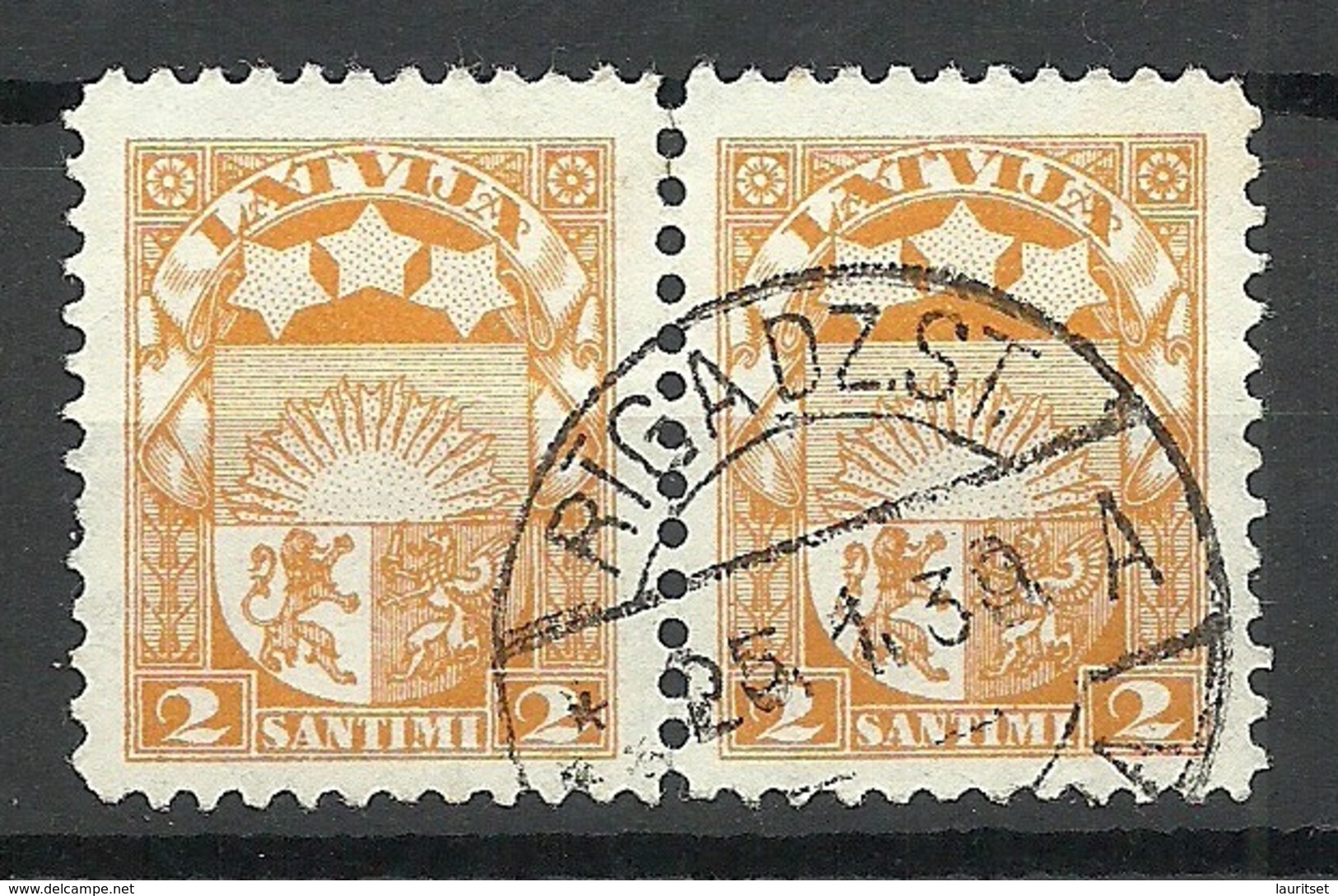 Latvia Lettland 1931 Michel 117 O Riga - Lettland