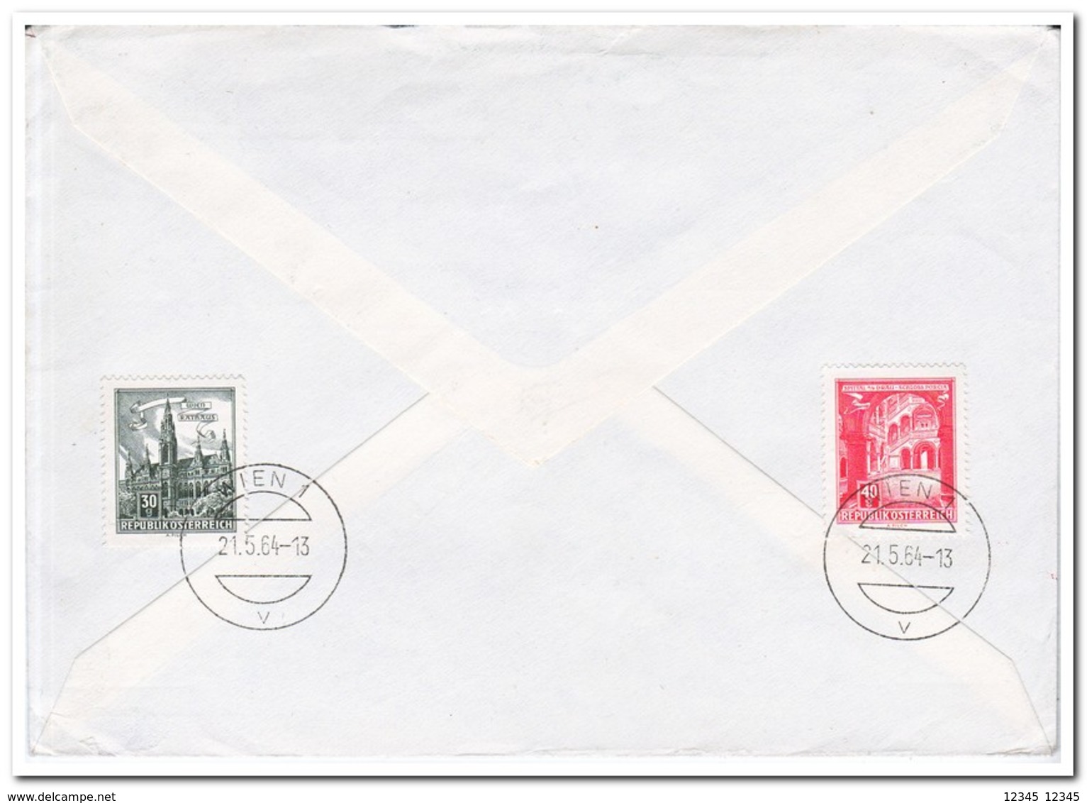 Oostenrijk 1964, Registered Letter With Remboursement - Brieven En Documenten