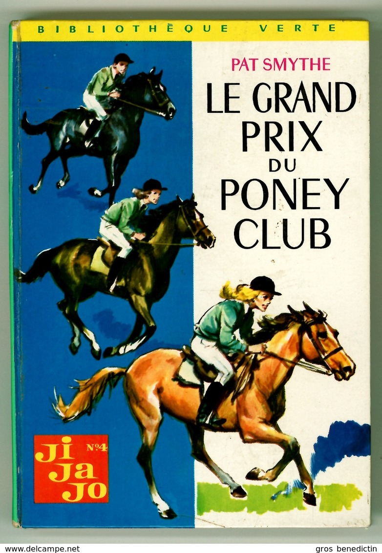 B.V. N°380 - Pat Smythe - Série "Ji-Ja-Jo"  - "Le Grand Prix Du Poney Club" - 1969 - Bibliothèque Verte