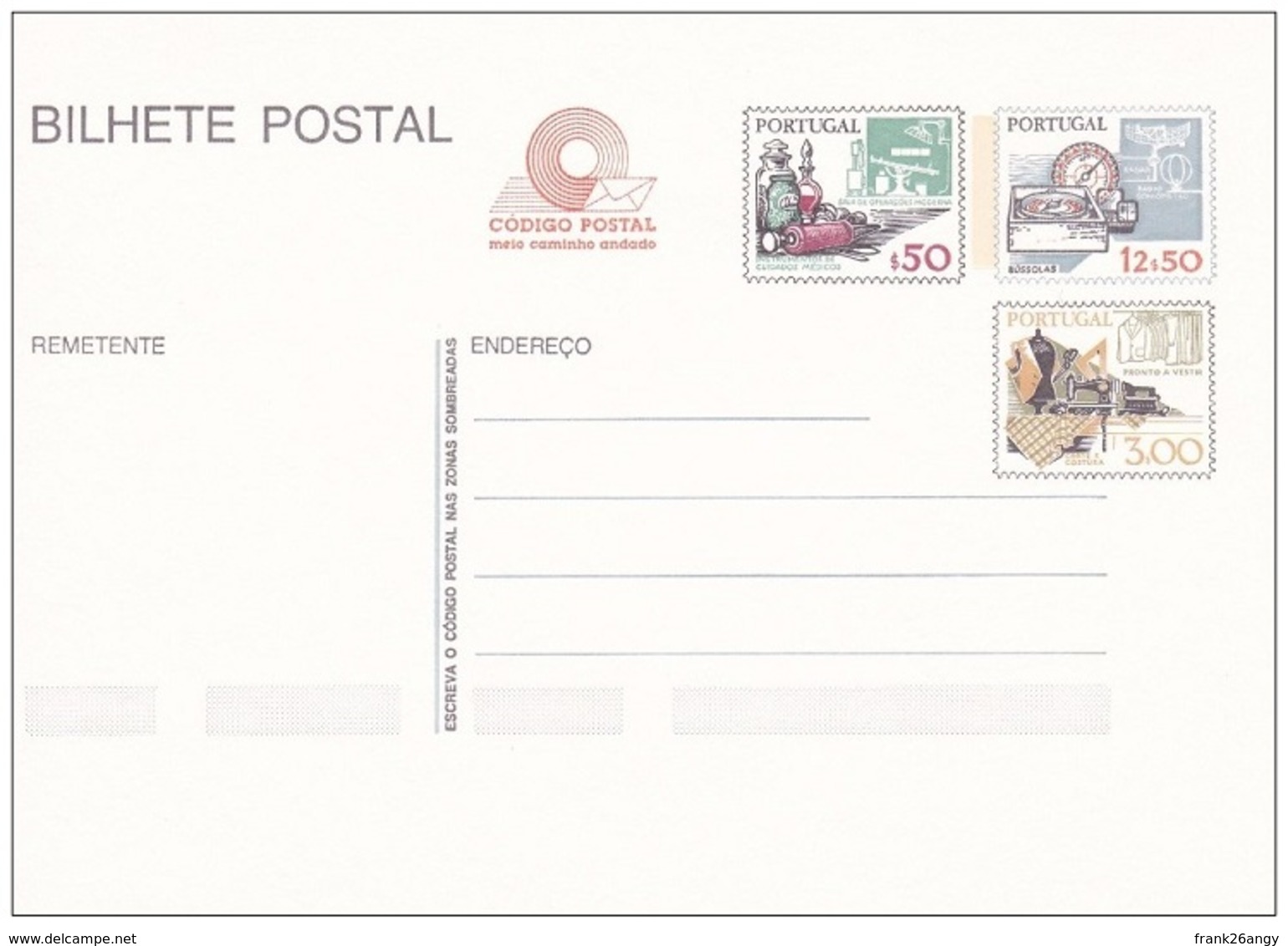 PORTOGALLO - Cartolina Postale - Ordinaria Strumenti  $50+12,50+3,00  Nuova** - Entiers Postaux