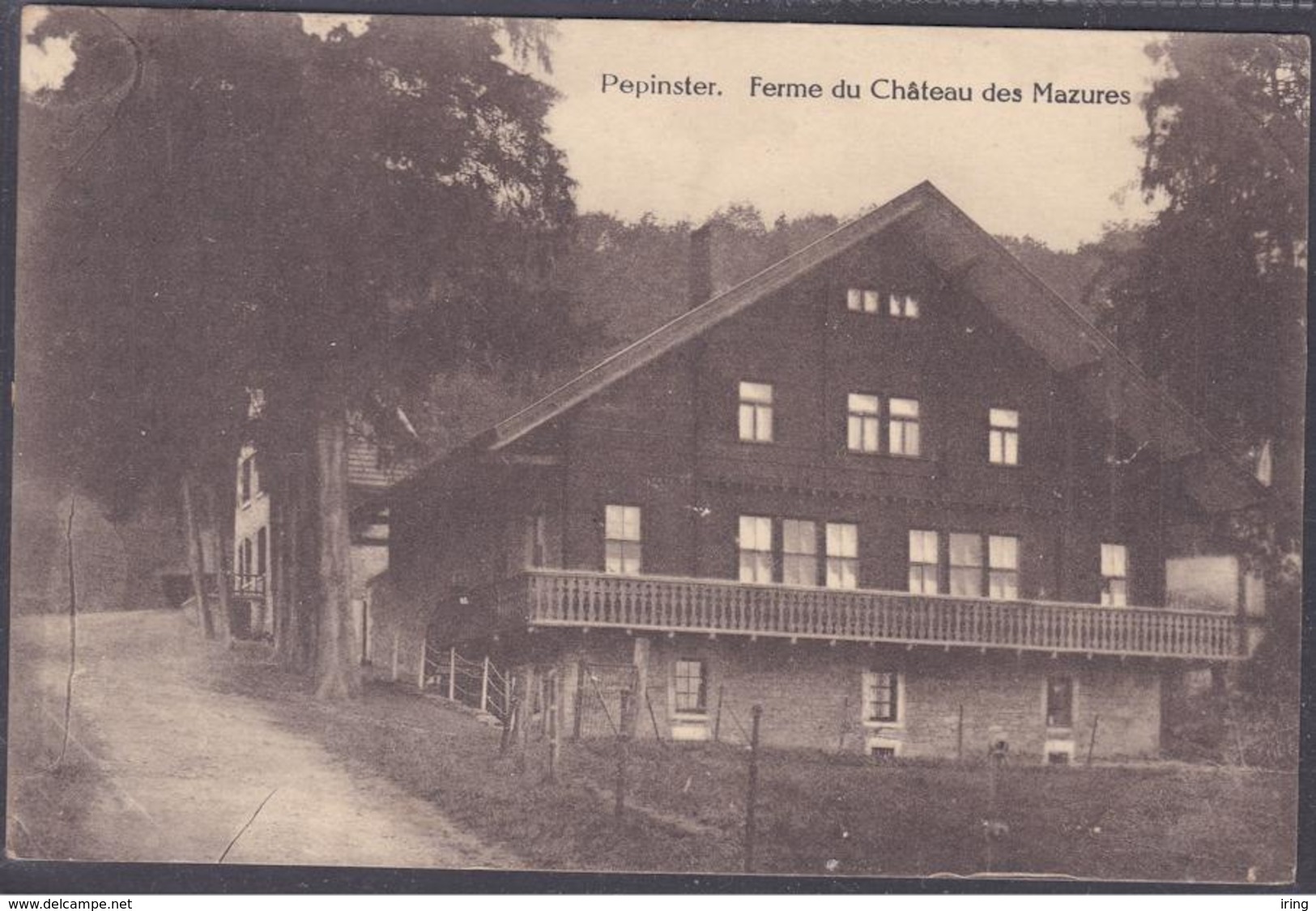 Pepinster : Ferme Du Château Des Mazures (1922) - Pepinster